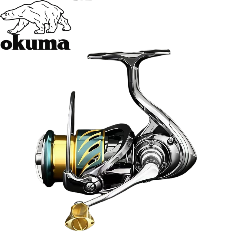 Daiwa Reel Fuego - Универсальная спиннинговая катушка Okuma: цельнометаллическая, для