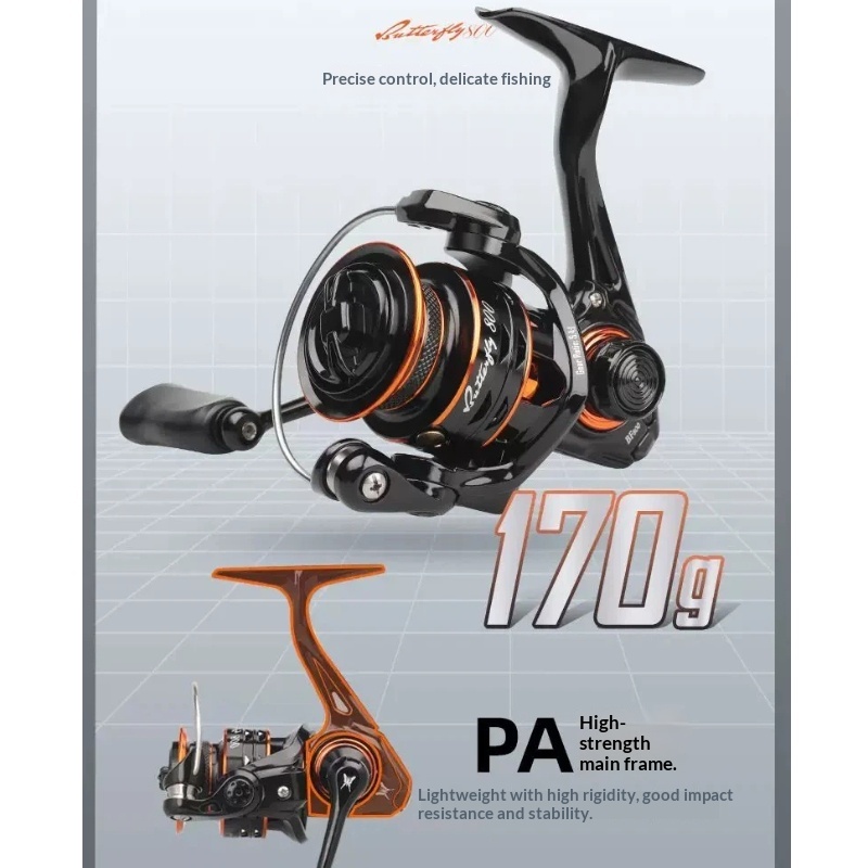 Abu Garcia Reel Revo - Ультралегкая спиннинговая катушка Butterfly 800-го размера