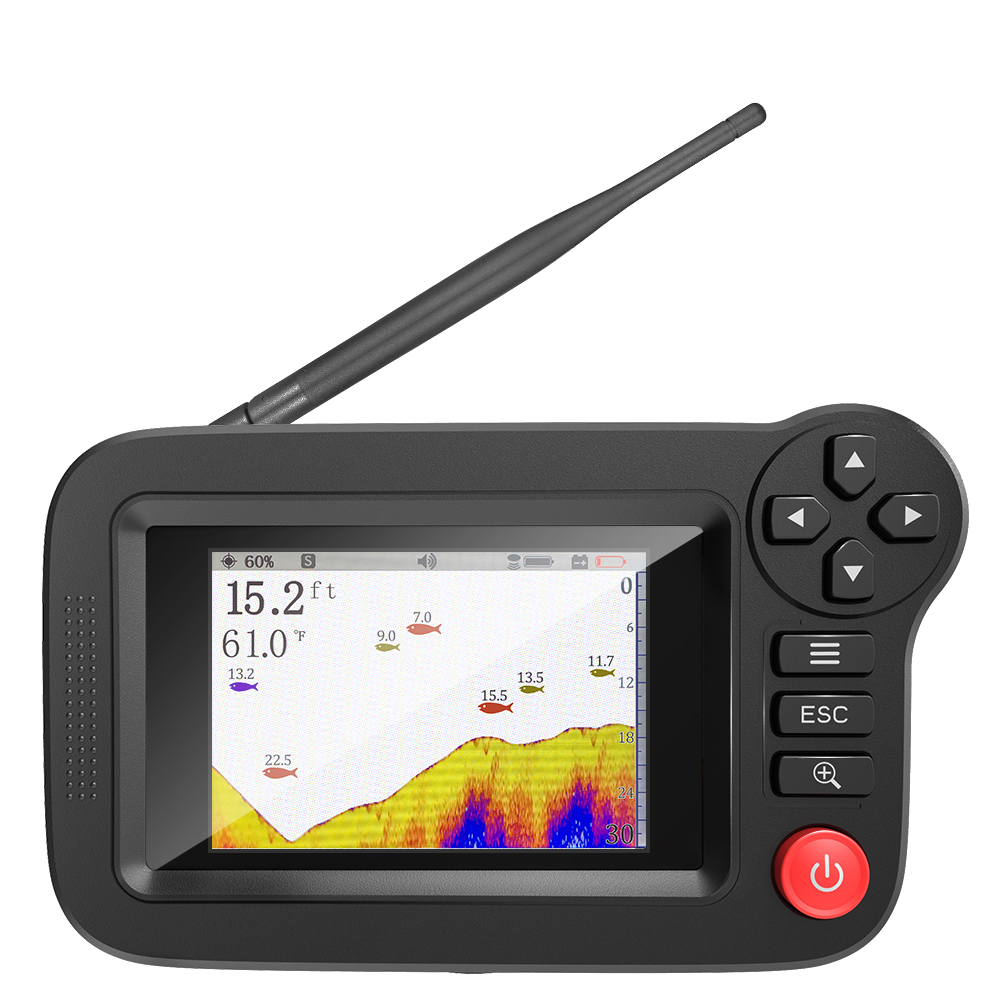 Умный эхолот - портативный эхо – обзор и цена Fish Finder Gps