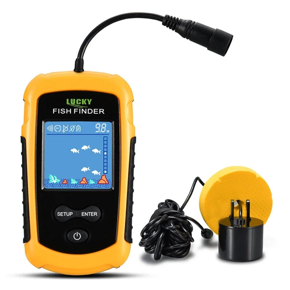 Lucky ЖК-экран с цветным экран – обзор и цена Fish Finder Cable