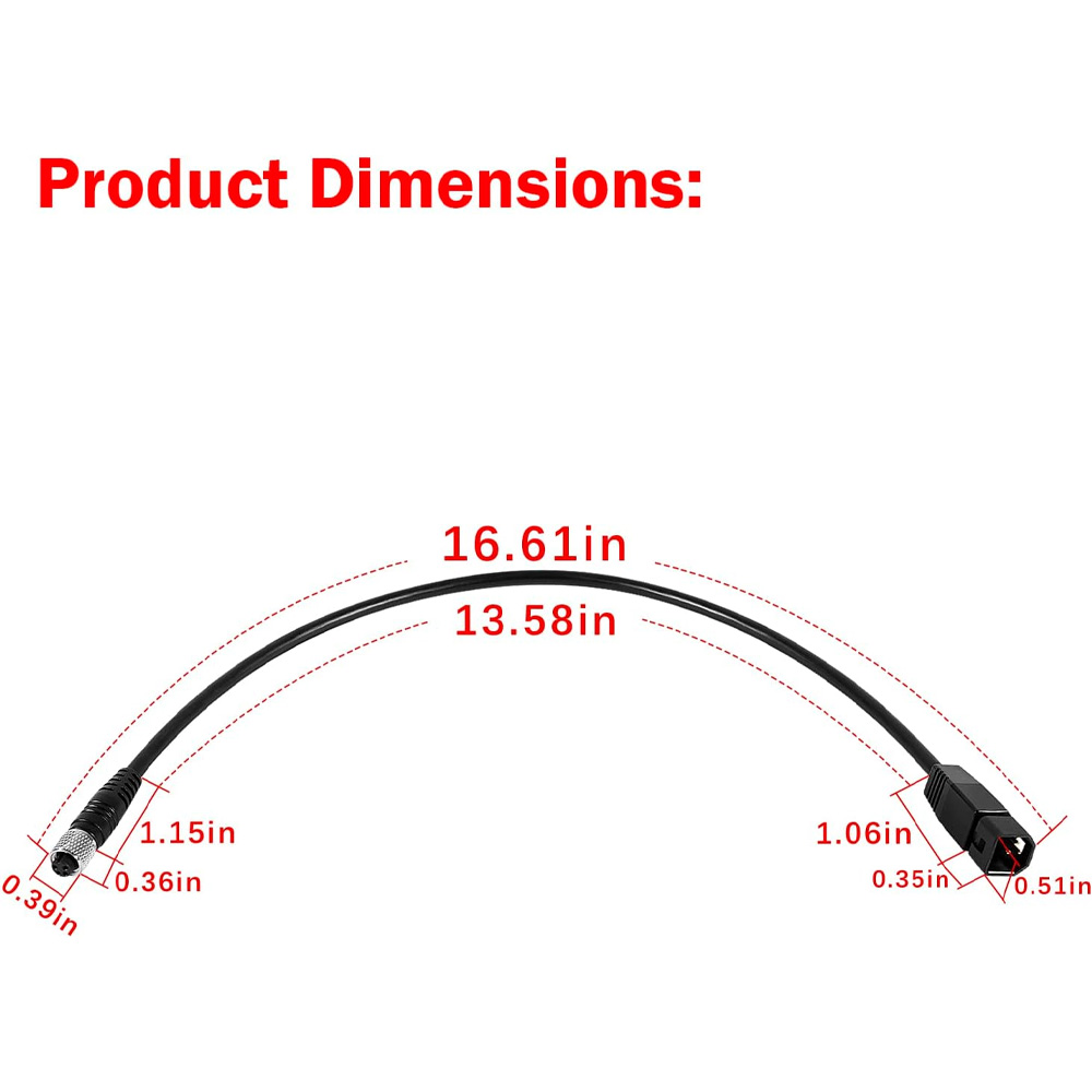 Замена для 1852068 MKR-US2-8 7 – обзор и цена Fish Finder Cable