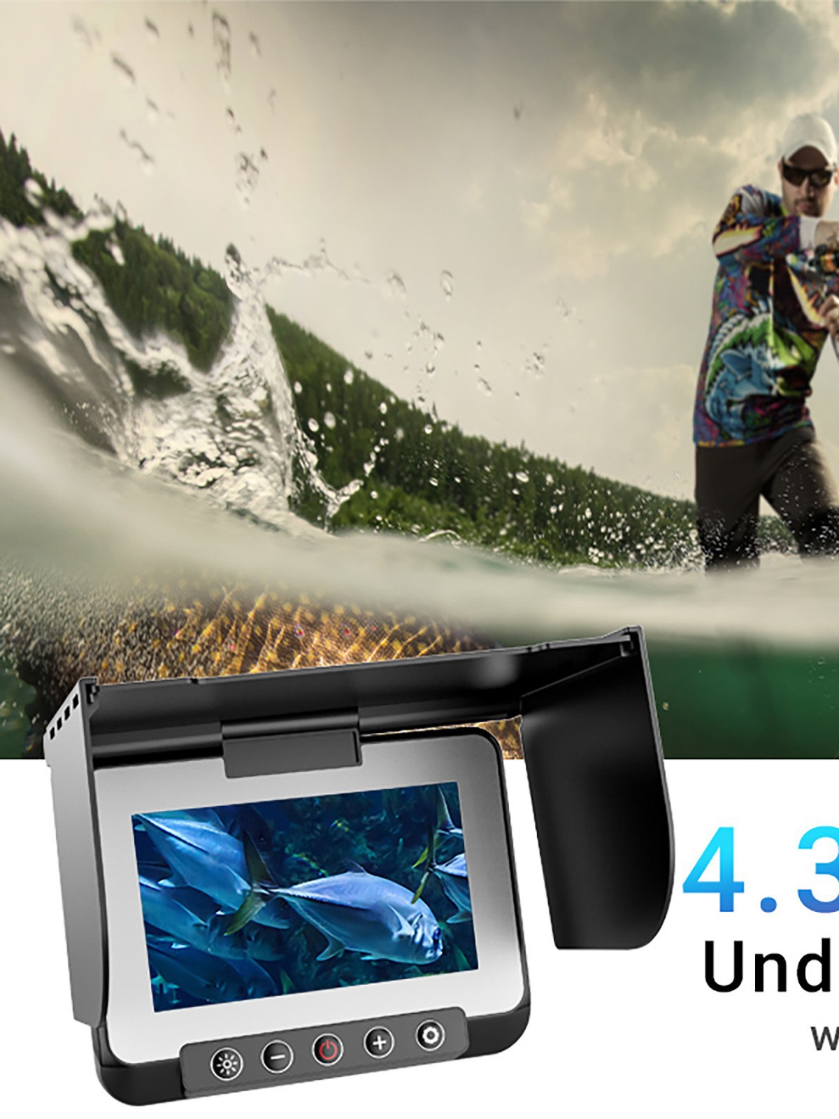 Подводная камера-эхолот с HD-э – обзор и цена Fishing Camera