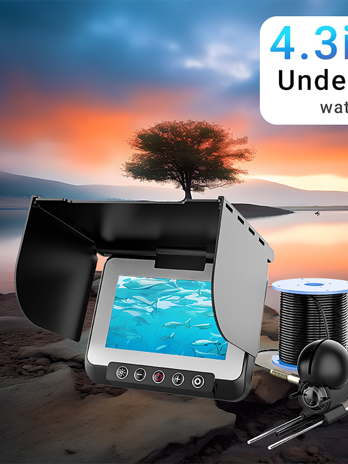 Подводная камера-эхолот с HD-э – обзор и цена Fishing Camera